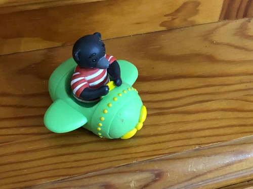Figurine petit ours brun et - brun,
