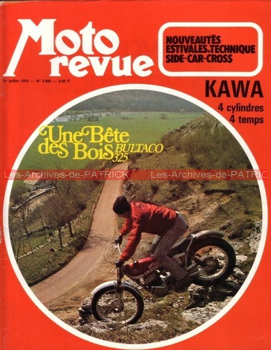 Moto revue 2086 bultaco - 2086, 325