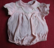 VETEMENT ANCIEN POUPEE POUPON PETITE BARBOTEUSE BAMBINO ?