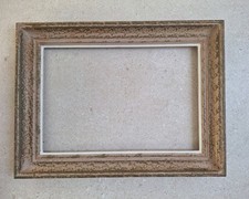 cadre ancien bois Sculpté