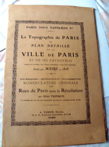 Plan paris la - plan, de