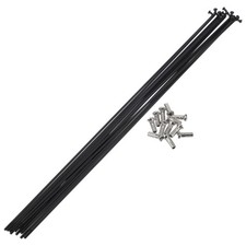 12 pcs Rayons vélo 14G acier