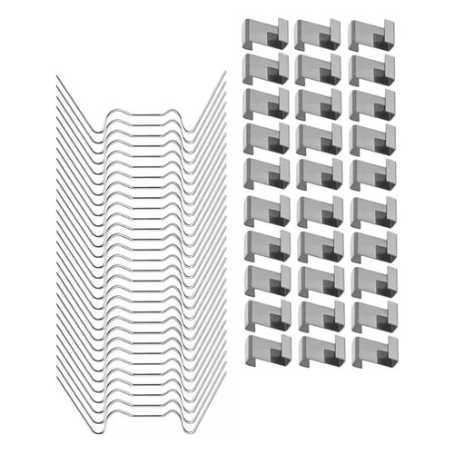 Lot clips serre en - 50,