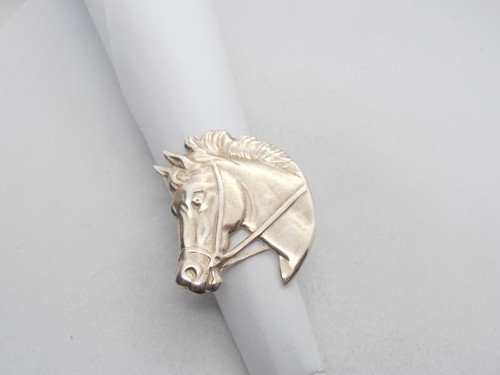 Cheval bague argent 925 - :,
