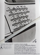 Photo presse MERCEDES - BENZ le break  à  l'étoile à un nom  me99