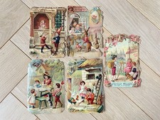 5 Anciens Découpis / Chromo