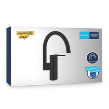 Start Mitigeur monocommande Evier, Robinet de cuisine, Bec Haut, Limiteur de tem