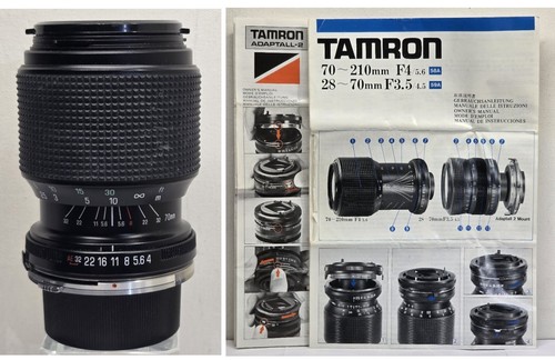 Tamron 210mm 6 macro - f4-5.6,