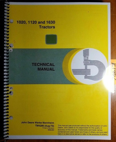 John Deere 1020 1120 1630