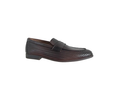Mocassin tressé marron - marron, 44