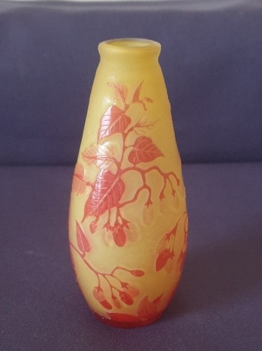 Ets gallé très - vase, en