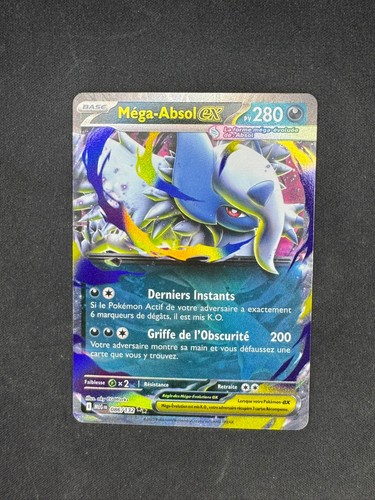 Carte pokémon méga absol - méga,
