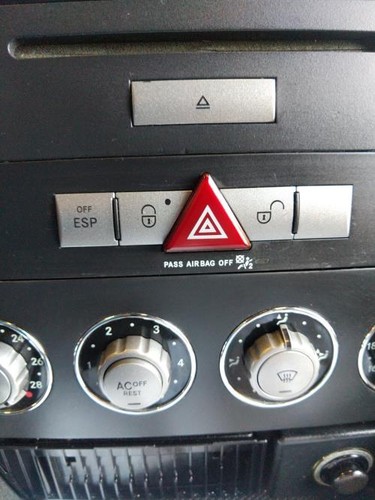 Bouton warning mercedes - warning,