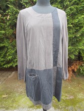 Robe tunique bi-matière