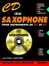 Partition : CD au saxophone