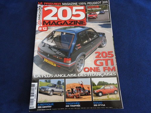 Revue peugeot 205 magazine - revue,
