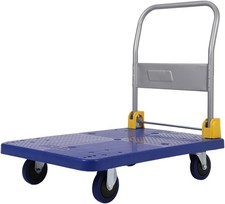 Camion à plateforme pliable