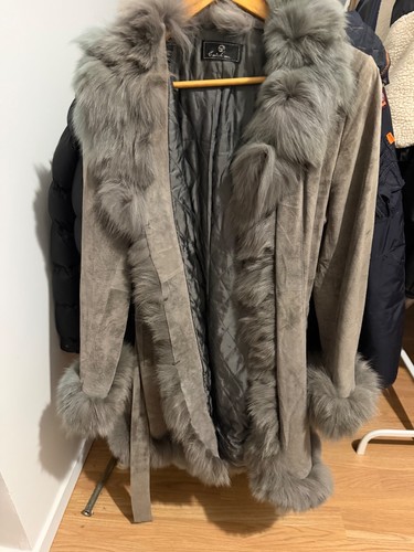 Manteau daim fourrure - daim, et