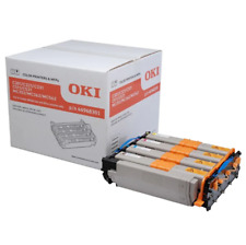 BATTERIE ORIGINALE OKI MC363 44968301 NOIR + KIT DE TAMBOUR COULEUR POUR OKI ...