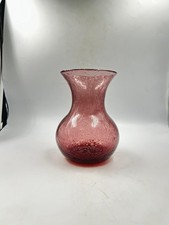 Vase verre bullé - bullé, soufflé