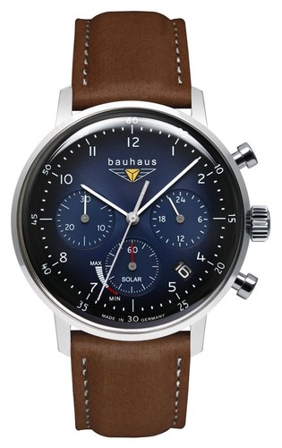 Bauhaus chronographe solaire - bauhaus,