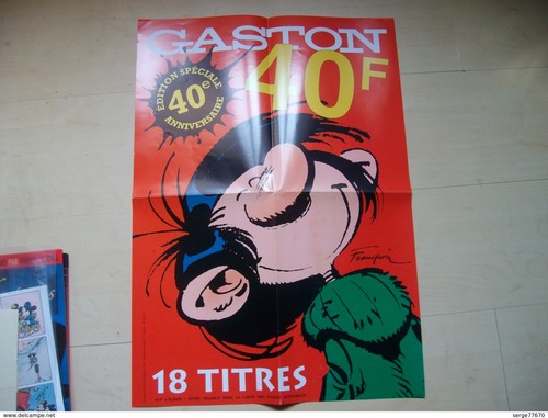 Franquin gaston ans - gaston, 40