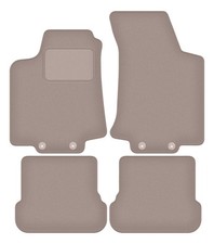 Tapis de sol en velours Beige