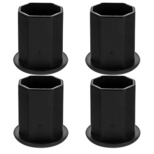 4 embouts de crosse de hockey - Protection octogonale pour manche de crosse de