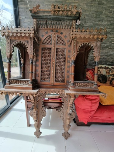 Ancien meuble etagère égypte - etagère,