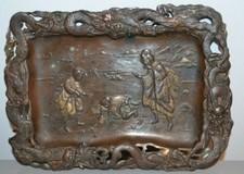 Vide Poche Bronze Découpe