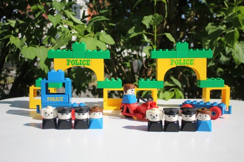 Lot lego duplo 522 police - lot,