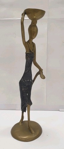 Statuette femme bronze art - statuette,
