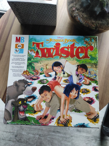 Jeu twister le livre - mb, de