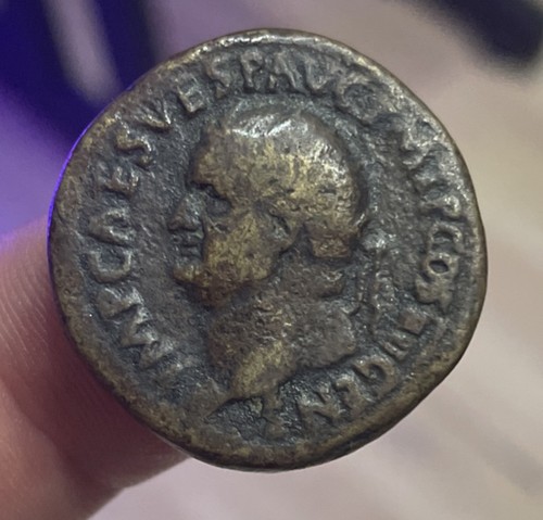 Monnaie romaine vespasien - monnaie, ,