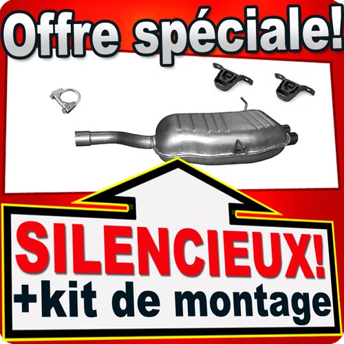Silencieux arriere pour bmw - arriere,
