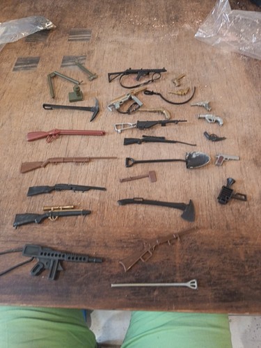 Lot armes big jim - big, mattel