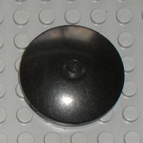 Lego space black - space, round