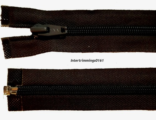 Ykk fermeture brun chocolat - ykk, fermeture,