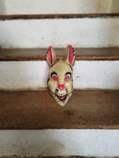 Masque carnaval Lapin taille enfant vintage en celluloïd