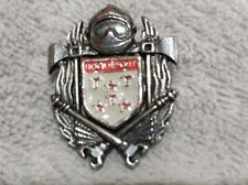 RARE PINS PIN'S .. POMPIER FIRE BLASON ARM ROQUEFORT 