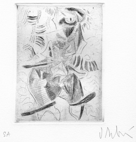 Debré olivier gravure - olivier,