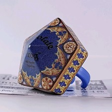 Boîte grenouille chocolat - collection de bagues mode Harry Potter HONEYDUKES...