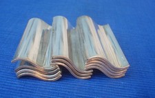 V69 Série 12 Porte Couteaux Métal Argenté Ravinet D'Enfert Forme Vague