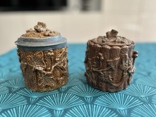 Lot De 2 Pots À Tabac - Gres