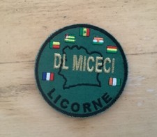 INSIGNE TISSU OPEX OPÉRATION LICORNE DL MICECI OCCASION
