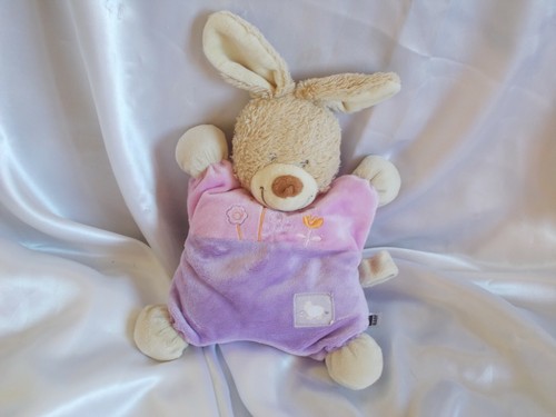 Doudou lapin semi plat - doudou,
