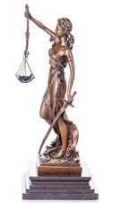 Justice Bronze Themis Déesse