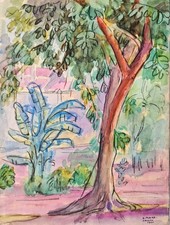Tableau dessin à l'aquarelle