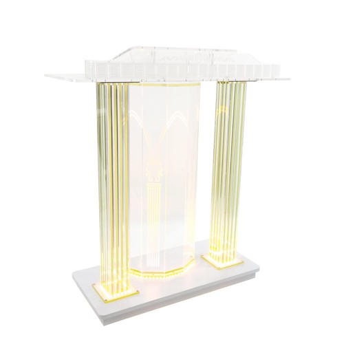Assembled clear acrylic - clear,