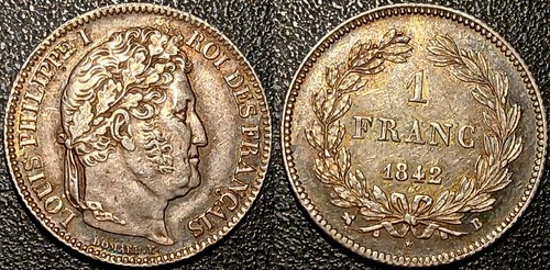 Louis philippe ier 1 franc - louis-philippe,